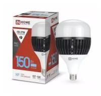 Лампа светодиодная LED-HP-PRO 150Вт грушевидная 6500К холод. бел. E27 14250лм 150-275В с адаптером E40 бел. IN HOME 4690612035703