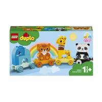 Конструктор LEGO DUPLO Creative Play 10955 Мой первый поезд для зверей, 15 дет