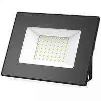 Прожектор светодиодный gauss 613100350 LED IP65 6500К, 50 Вт, свет: холодный белый