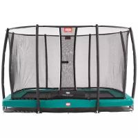 Каркасный батут Berg Ultim Champion InGround 330 + Safety Net Deluxe 330х220х207 см