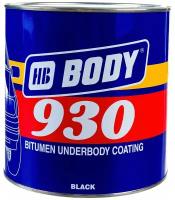 Антикор автомобильный Body 930 Underbody Coating черный 2,5 кг