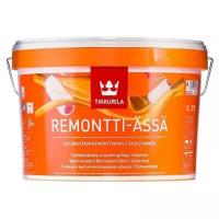 Краска акриловая Tikkurila Remontti-Assa полуматовая белый 2.7 л 3.6 кг