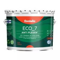 Краска акриловая finntella Eco_7 Anti Plesen матовая белый 2.7 л