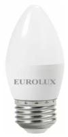 Лампа светодиодная LL-E-C37-6W-230-4K-E27 (свеча, 6Вт, нейтр, Е27) Eurolux