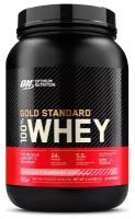 Optimum Nutrition 100% Whey Gold standard 909 гр 1,9 - 2lb (Optimum Nutrition) Клубника (Delicious Strawberry)