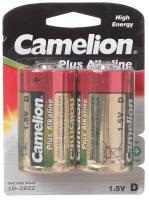 Батарейка Camelion LR20 D Alkaline Plus BL-2