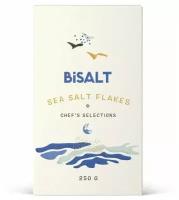Соль морская хлопьями BiSalt 250г (Турция)