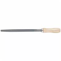 Напильник Сибртех 150 мм, трехгранный, деревянная ручка 16023