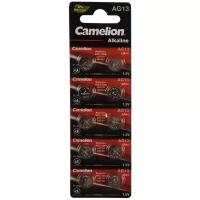 Батарейка для часов Camelion G13 BL-10 Mercury Free AG13-BP10 0%Hg 357A/LR44/A76 12821 15905405