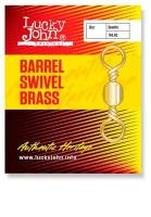 Salmo Вертлюг LUCKY JOHN BARREL BRASS (№022; 10шт в уп.)