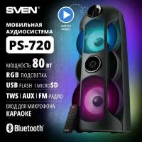 Музыкальный центр SVEN PS-720 черный