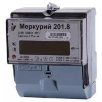 Счетчик электроэнергии однофазный однотарифный INCOTEX Меркурий 201.8 5(80) А
