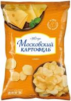 Чипсы Московский КАРТОФЕЛЬ картофельные, сыр, 70 г, 12 уп