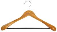 Вешалка для верхней одежды BAMBOO 44см коричневая,ATTRIBUTE HANGER