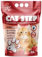 Впитывающий наполнитель Cat Step Arctic Strawberry