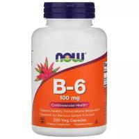 NOW Vitamin B-6 100 mg 250 vcaps