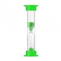 Часы песочные в пластиковом корпусе 5 мин зеленый