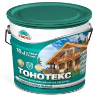 Пропитка KRONA Тонотекс для древесины Сосна 10 л