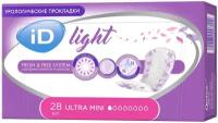 Урологические прокладки iD Light Ultra mini 28 шт