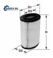 Фильтр воздушный ALFA ROMEO: 159 05-, 159 Sportwagon 06-, BRERA 06-, SPIDER 06- Clean Filters MA1387