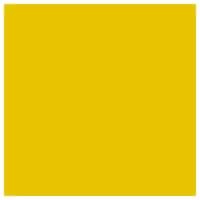 Пленка самоклеющаяся однотонная 45см/2м 2001-45(2), 80 мкм, цвет Желтый, Grace