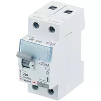 Устройство защитного отключения Legrand LR, 2р, 25 A, 30 мА, Арт.602136