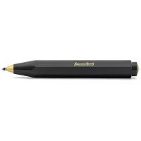 Ручка шариковая KAWECO CLASSIC Sport Black 1мм пластиковый корпус