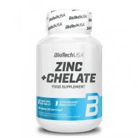 Отдельные минералы BioTech USA Zinc + Chelate (60 таблеток)