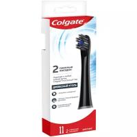 Набор насадок Colgate CN07898A для электрической щетки, черный, 2 шт