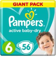 Pampers подгузники Active Baby-Dry 6, 13-18 кг