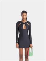 Платье Coperni Twisted Cut-Out Jersey Dress