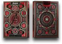 Игральные карты Theory11 Avengers The Infinity Saga Red Edition / Мстители Сага о Бесконечности Красное Издание