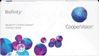 Контактные линзы CooperVision Biofinity, 3 шт, D -3.5  BC 8.6, диаметр 14 мм