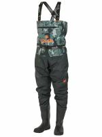 Забродный полукомбинезон с сапогами Norfin PILOT CAMO BOOTFOOT р.46-XXL 83400-46-XXL