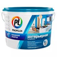 Краска для стен и потолков латексная Profilux ВД краска PL- 10L глубокоматовая белая 7 кг