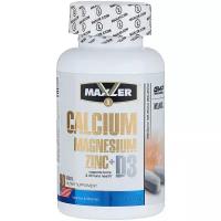 Минерально-витаминный комплекс Maxler Calcium Magnesium Zinc + D3 (90 таблеток)