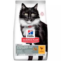 Hill's SCIENCE PLAN MATURE ADULT 7+ STERILISED CAT для пожилых кастрированных котов и стерилизованных кошек 7+ (3 кг)