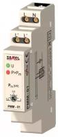 Zamel Ограничитель мощности 16А 0,2-2кВт IP20 PMM-01