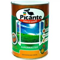 Эмаль Picante SUPERMASTER глянцевая RAL 9006 серебристо- серый 2,5кг