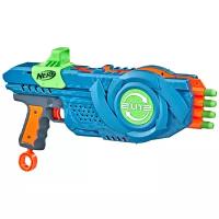 Бластер Nerf Elite 2.0 Flipshots Flip-8, голубой/оранжевый