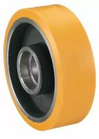 Колесо большегрузное Tellure Rota 644154 под ось, диаметр 150мм, грузоподъемность 700кг, шариковый подшипник в комплект не входит