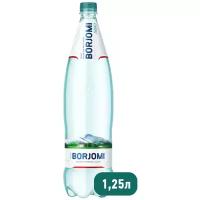 Минеральная вода Borjomi газированная, ПЭТ, 1.25 л