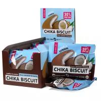 Chikalab CHIKA BISCUIT Протеиновое печенье без сахара с начинкой 