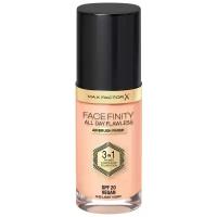 Max Factor Тональная эмульсия Facefinity All Day Flawless 3-in-1, SPF 20, 30 мл, оттенок: 40 Light Ivory