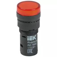 IEK Лампа AD22DS(LED)матрица d22мм красный 230В