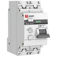Дифференциальный автомат АД-32 1P-N 40А-100мА (хар. C, AC, электронный, защита 270В) 4,5кА EKF PROxima