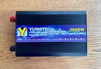 Инвертор YUMOTO 3/1.5 кВт чистый синус 12-220V преобразователь напряжения