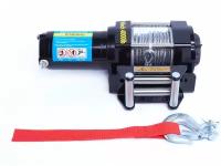 Лебедка электрическая 12V Electric Winch 4000lbs / 1814 кг стальной трос