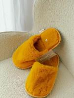 Тапочки Manza, размер 40, желтый, оранжевый