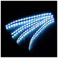 Подсветка салона 18 LED-5050, 32 см, пульт, светомузыка, мультисвет RGB, 4 шт